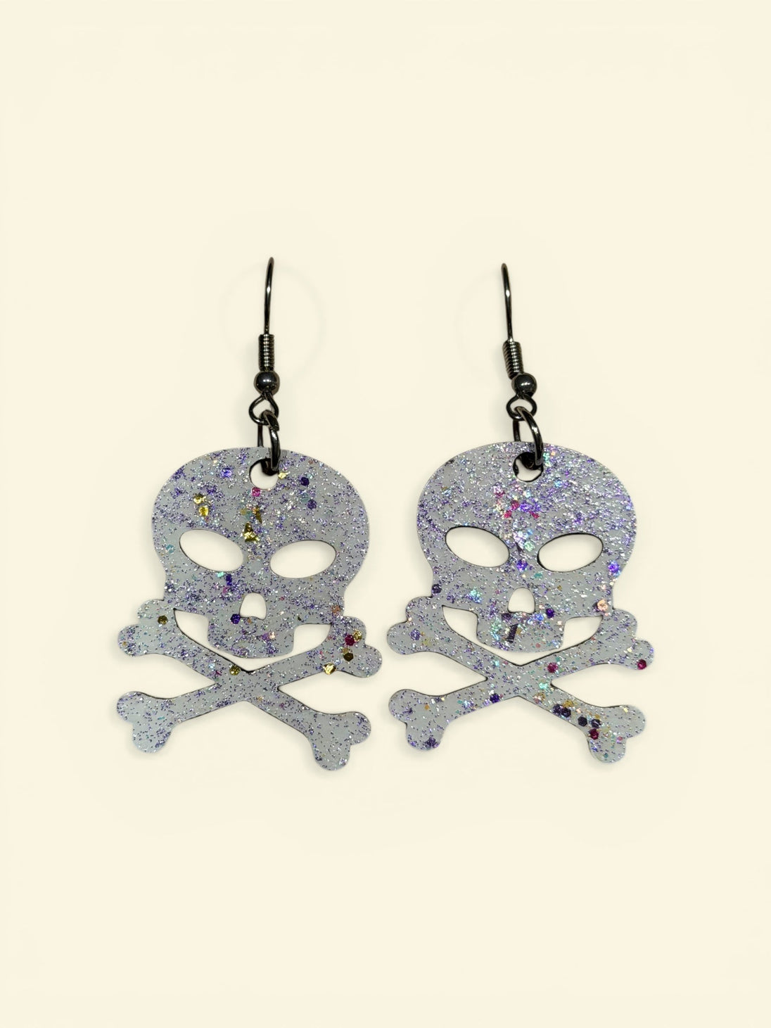 Pirate Skull and Cross Bone Earrings - Rustic Halo