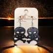 Pirate Skull and Cross Bone Earrings - Rustic Halo