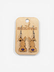 Rustic Bunny Love Dangles - Rustic Halo