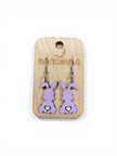 Rustic Bunny Love Dangles - Rustic Halo