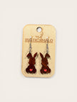 Rustic Bunny Love Dangles - Rustic Halo