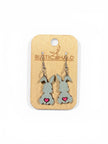 Rustic Bunny Love Dangles - Rustic Halo
