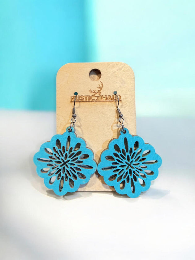 Scalloped Bursts - Rustic Halo