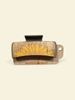 Sunflower Artsy Hair Claw - Rustic Halo