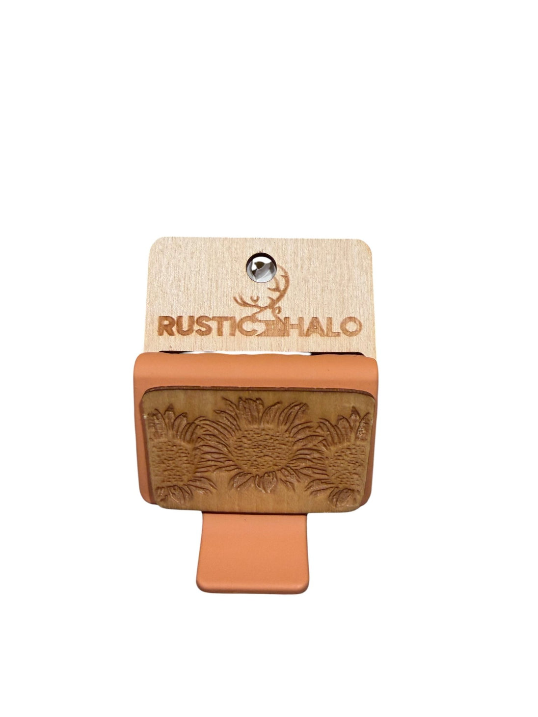 Sunflower Hair Claw - Rustic Halo