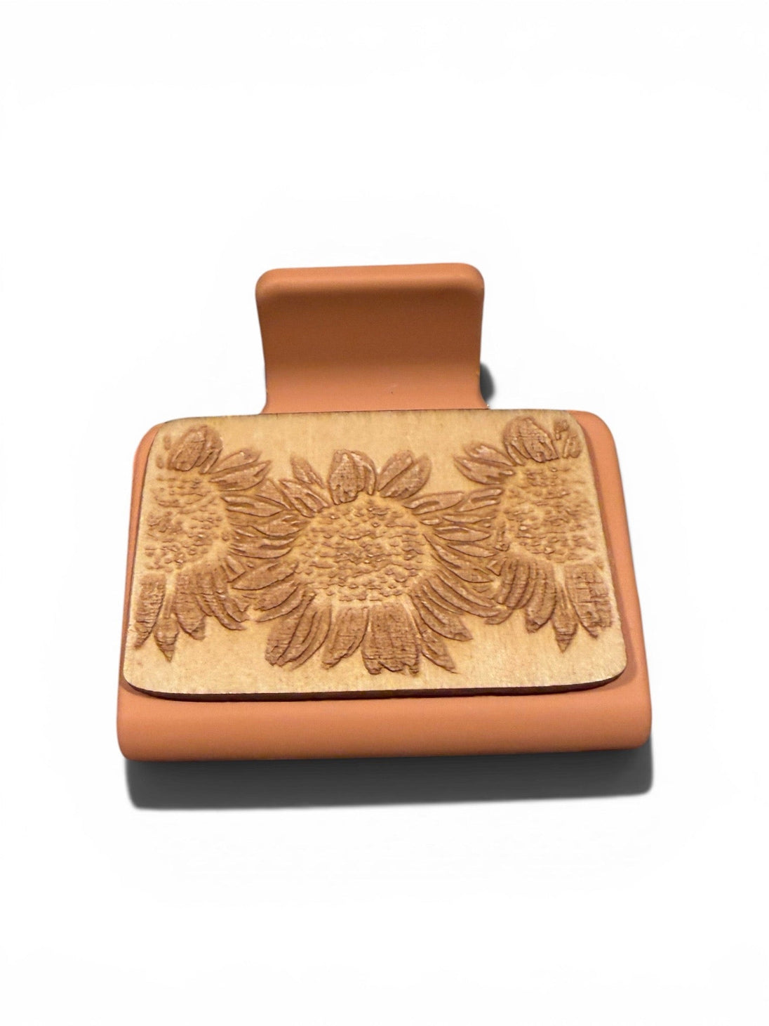 Sunflower Hair Claw - Rustic Halo