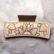 Sunflower Trio Hair Claw - Rustic Halo