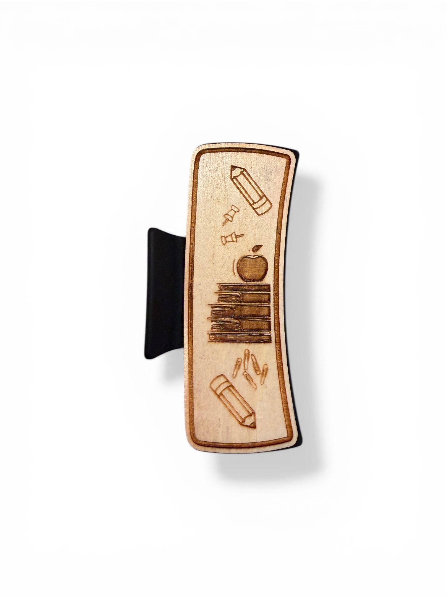 Teacher Hair Claw - Rustic Halo